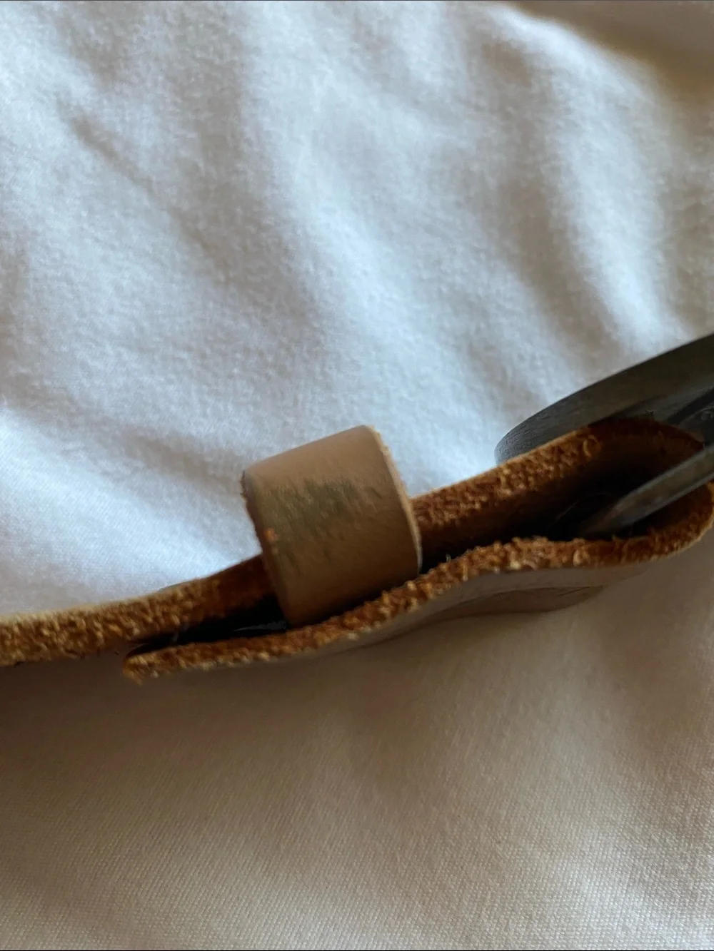 Genuine Leather Floral Embossed Belt with Removable Rooster Belt Buckle